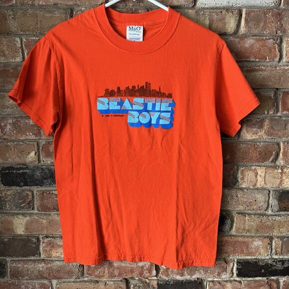 Beastie Boys To the 5 Boroughs Concert T Shirt 2004 Size Small Orange - Picture 1 of 16